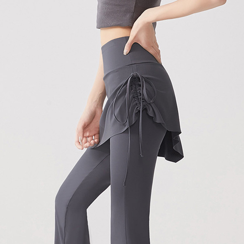 SSH-219  여성 2컬러 슬림 부츠컷 레깅스 스커트 팬츠 